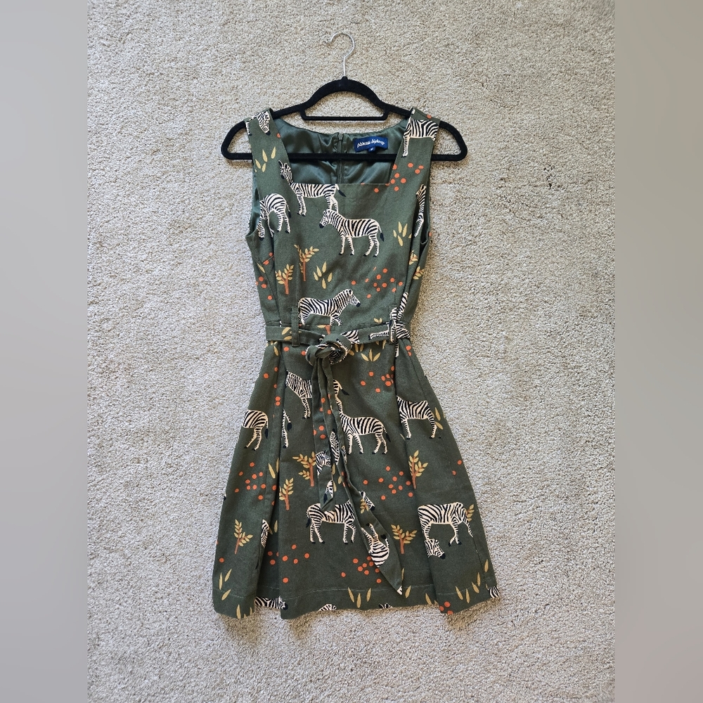 NWOT Princess Highway Belted Zebra Print Dress Size 10 AU / 6 US - Picture 6 of 10